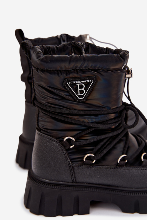 Дитячі чорні зимові черевики Adelisse