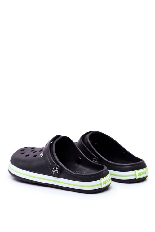 Чоловічі гірки для басейну Crocs Pasipheme Black