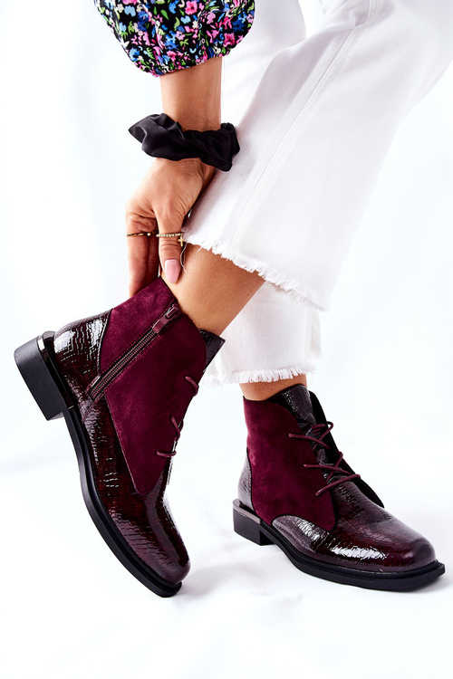 Чоботи жіночі замшеві Sergio Leone BT401 Bordeaux