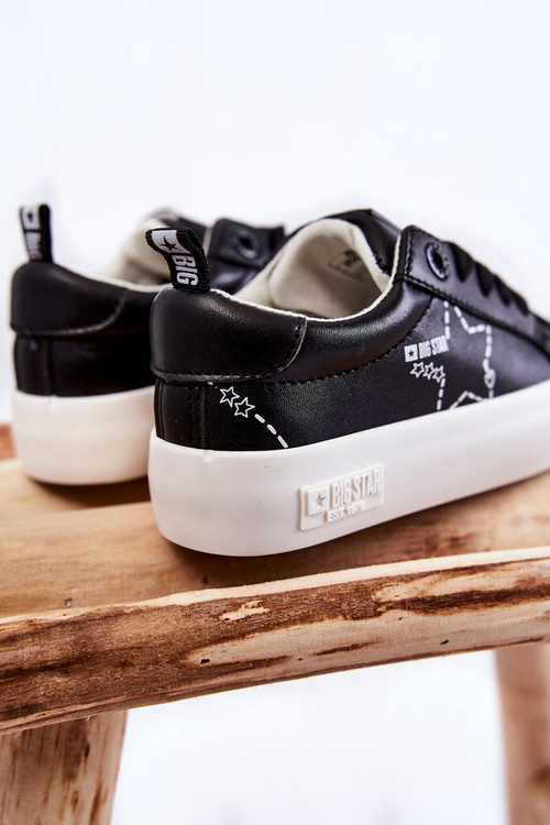 Дитяче спортивне взуття на шнурівці Big Star KK374223 Чорний