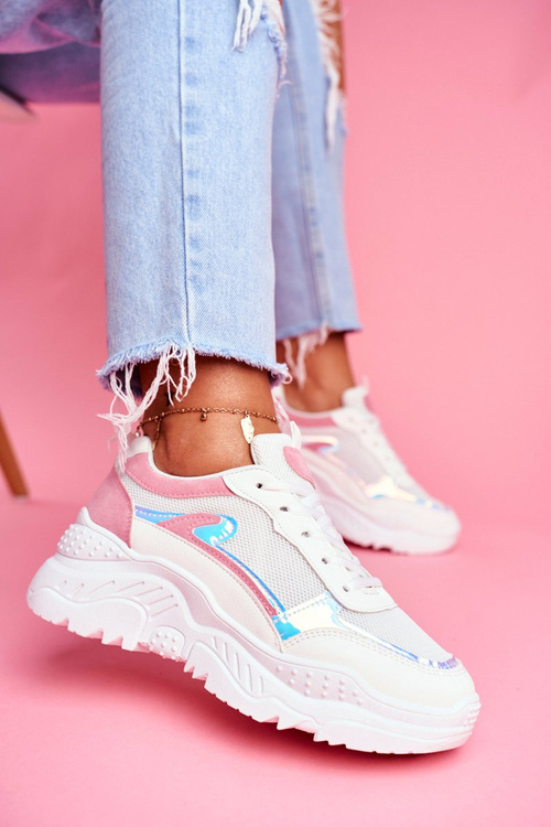 Спортивне жіноче взуття Pink White Memory