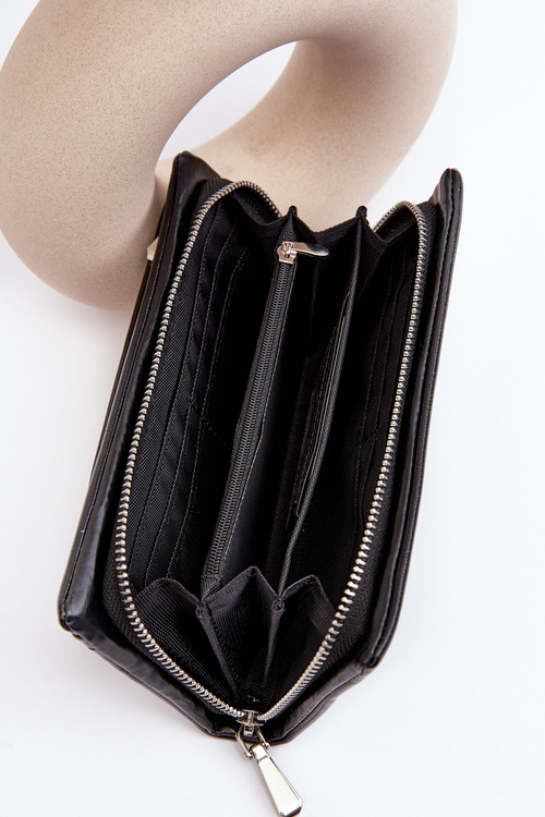 Жіночий чорний гаманець Tiborlena