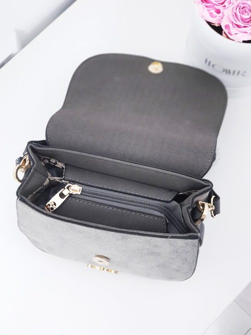 Жіноча замшева сумочка NOBO NBAG-F0180-C019 сіра