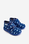 Дитяче взуття тапочки Befado Sharks 465P089 Navy Blue