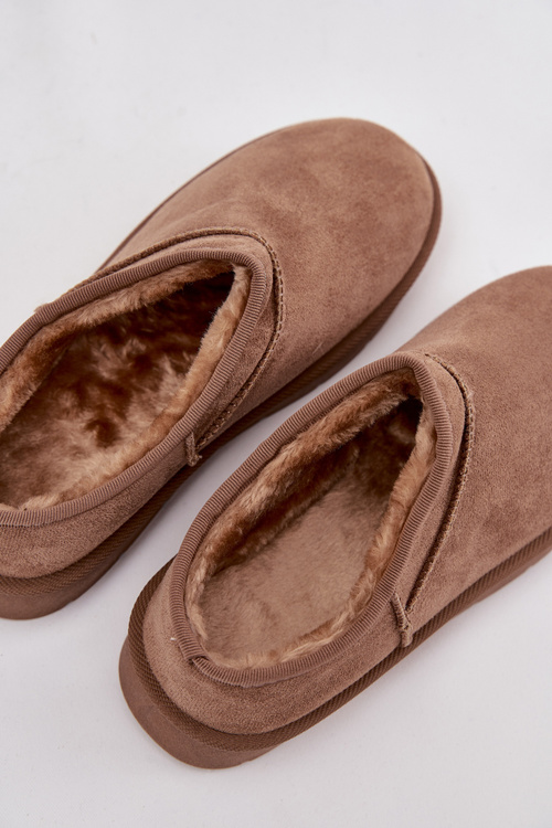 Жіночі зимові черевики з теплою підкладкою темно-сірі Serenne