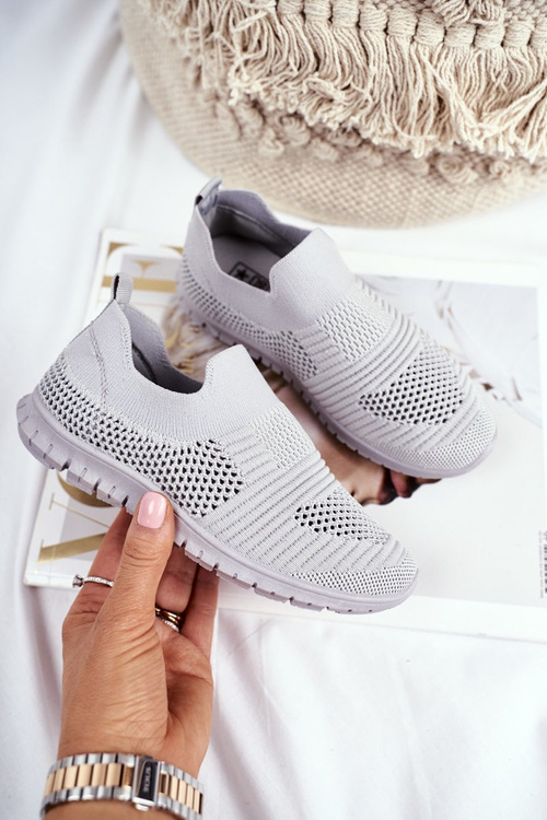 Дитячі спортивні слипони сірі Bobi