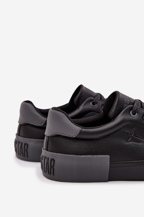 Чоловічі Еко Шкіряні Кросівки Big Star OO174019 Чорні