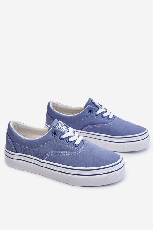 Жіночі кросівки на платформі Big Star LL274231 Сині