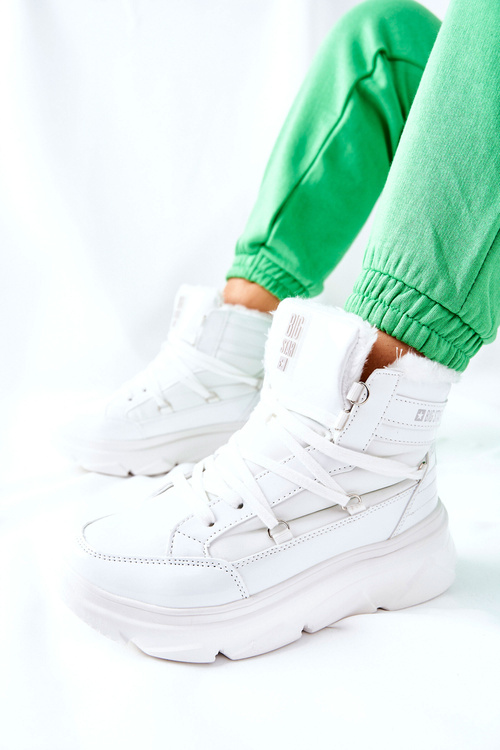 Чоботи утеплені Big Star II274311 Білі