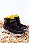 Дитячі снігові черевики Memory Foam Big Star II374070 Чорні