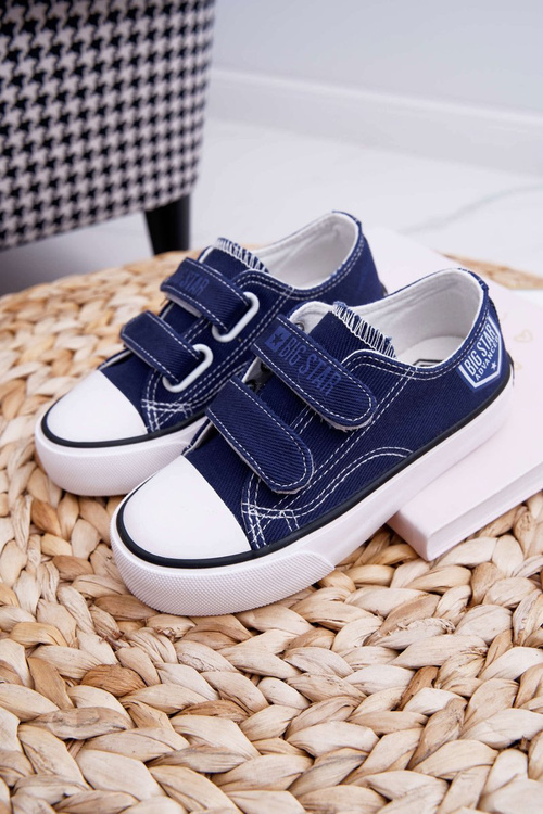 Кросівки на липучці Big Star FF374064 Темно-сині