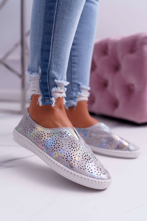 Жіночі тенісні туфлі сірі Comfort Munda