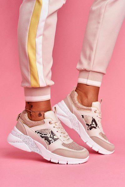 Жіноче спортивне взуття Beige Lisbon