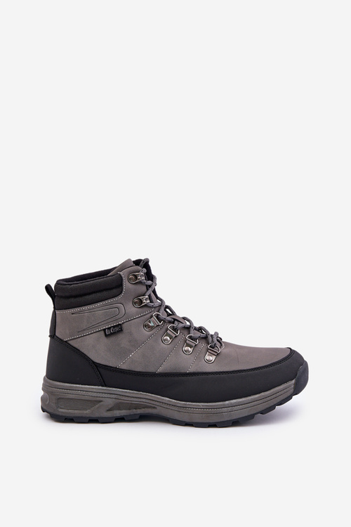 Утеплене чоловіче трекінгове взуття Lee Cooper LCJ-24-03-3033M сірий