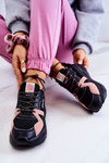 Жіночі кросівки Memory Foam Big Star JJ274599 Black-Pink