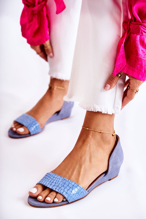 Шкіряні сандалі Maciejka 1971-61 Blue