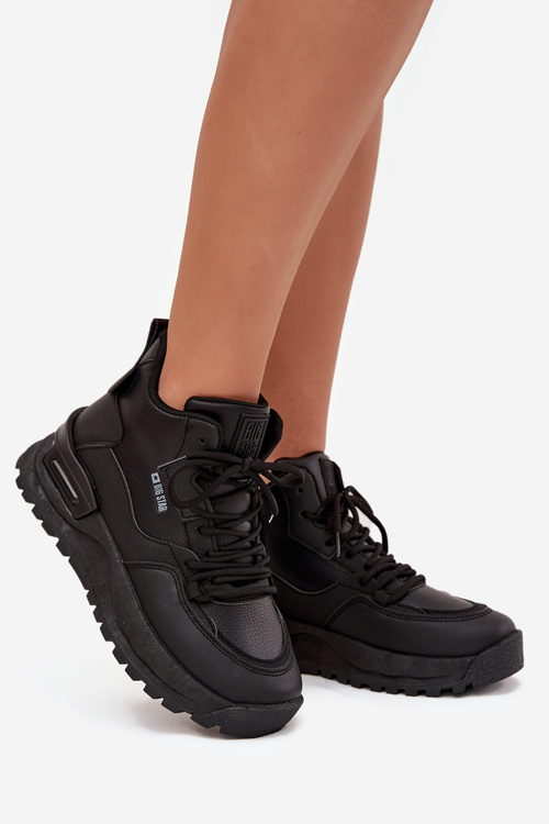 Жіноче Спортивне Взуття На Платформі Big Star SS274509 Чорний