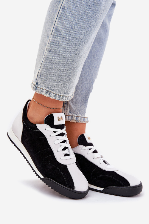 Жіноче Спортивне Взуття з Шкіри Лаура Мессі 2935 Чорні