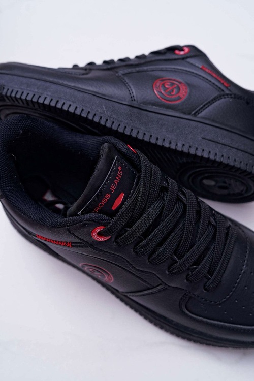 Жіночі джинсові кросівки чорні EE2R4144C