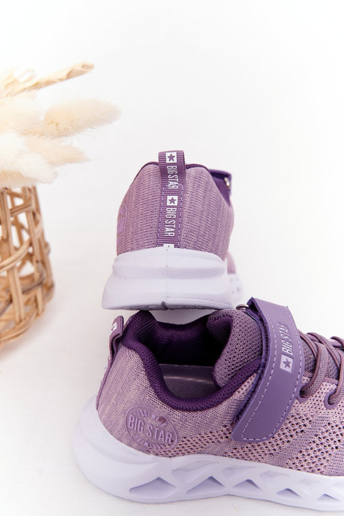 Дитяче спортивне взуття Кросівки Big Star HH374183 Фіолетовий