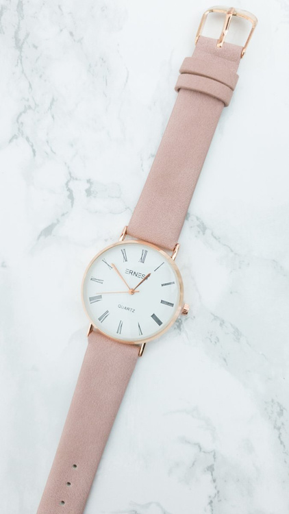 Жіночий годинник Ernest Feel Pink