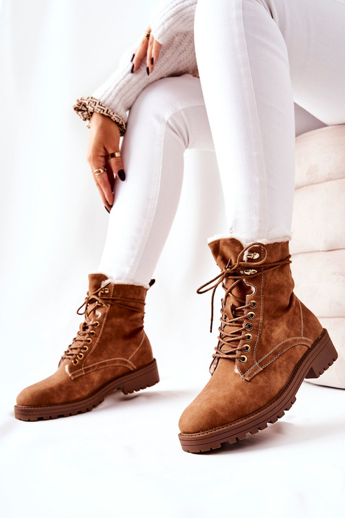 Шкіряні робочі черевики Camel Kimmie  