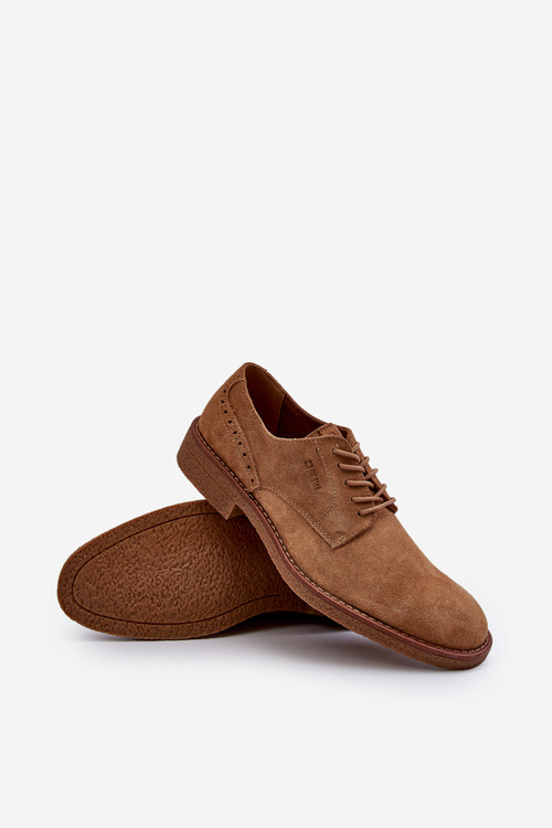 Чоловіче замшеве взуття Big Star NN174213 Camel