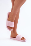 Світлі жіночі босоніжки Big Star OO274036 Рожеві