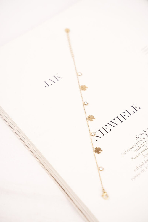 Жіночий браслет Celebrity Gold Clover Jess