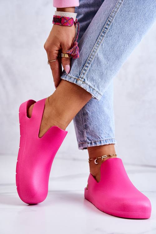 Модні гумові сабо Fuchsia Meriko 