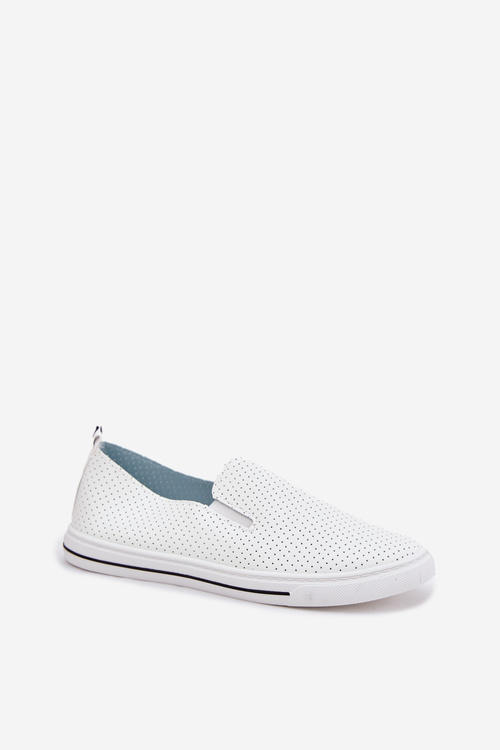 Жіночі Кросівки З Еко Шкіри З Написом Білі Zalinne