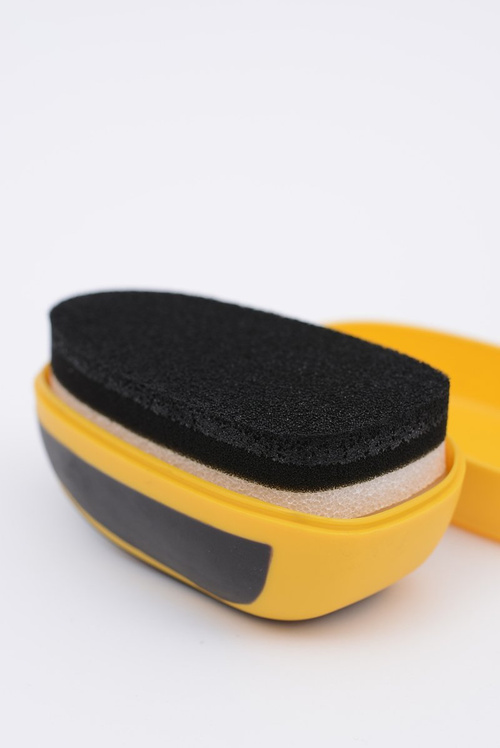 Губка для взуття SALTON Instant Shine Shoe Sponge з маслом норки Чорна