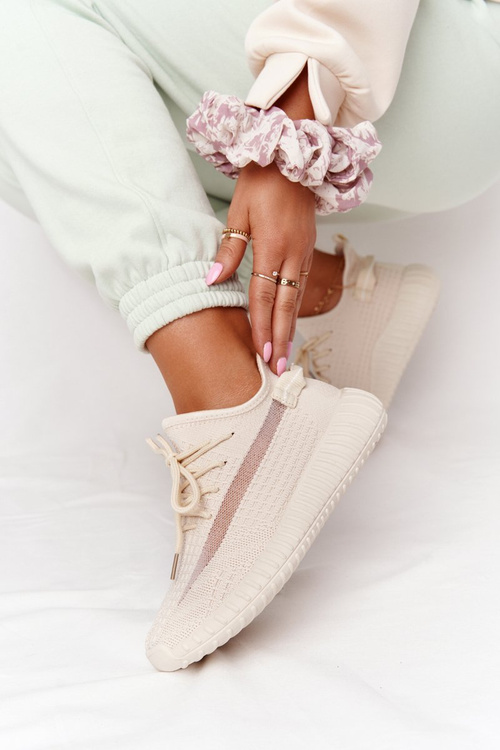 Жіноче спортивне взуття Кросівки Бежеві Чудові