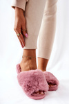 Жіночі шорти зі штучного хутра, рожеві Trusted