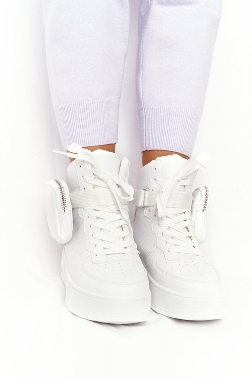 Спортивне взуття на платформі з сумочкою Білий Alexis