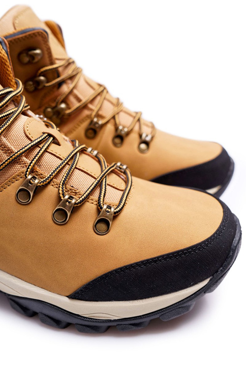 Чоловічі утеплені шкіряні трекінгові черевики Jax