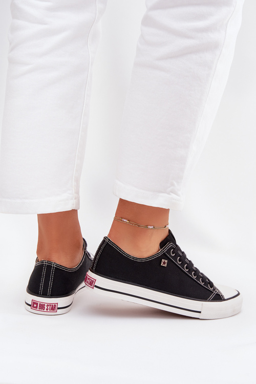 Жіночі Низькі Кросівки Big Star DD274A236 Чорні