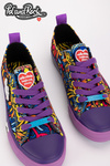Кросівки Pol'and'Rock Festival X Big Star SS274905 Фіолетові