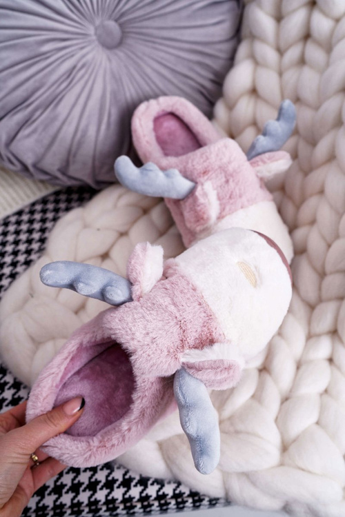 Жіноче Tootsie Fleece Reindeer Pink Deff