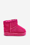 Дитячі утеплені зимові черевики Pink Gooby