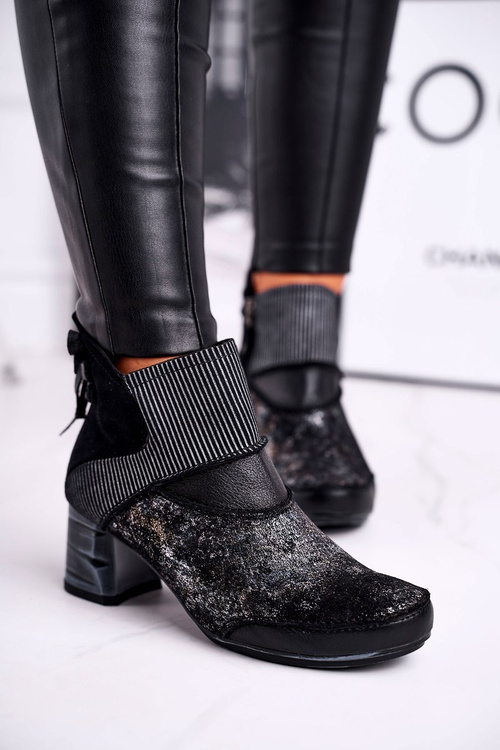 Жіночі черевики Maciejka Warm Leather Dark Navy 03790-20