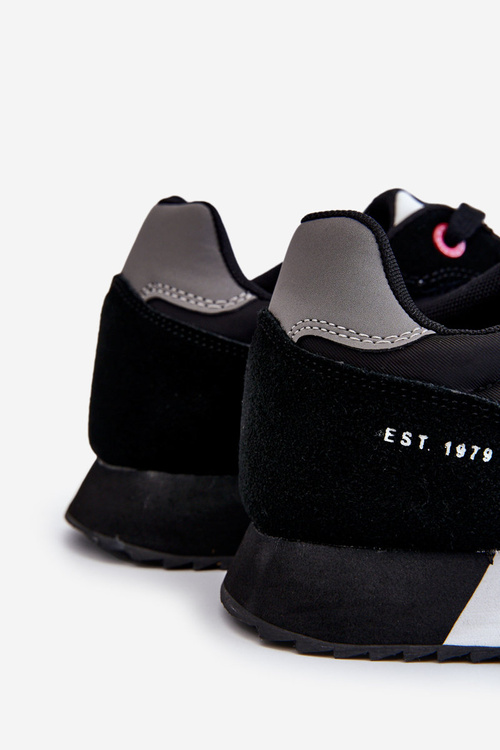 Чоловіче спортивне взуття Memory Foam System Big Star LL174158 Чорне