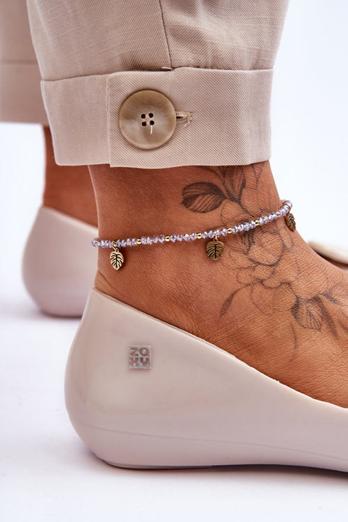 ZAXY Жіночі балетки з сердечком LL285030 Світло-бежевий