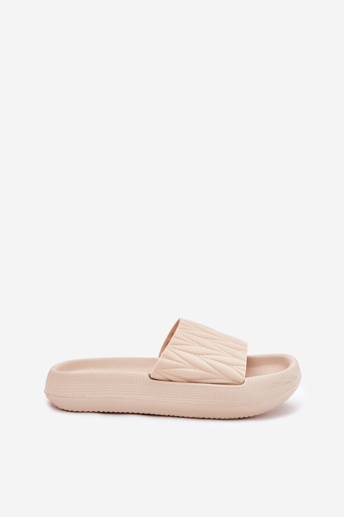 Жіночі Пінні Сандалі На Платформі Бежеві Vanesha