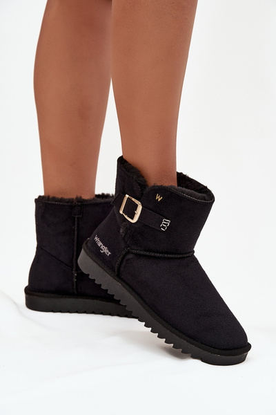 Жіночі Снігові Черевики З Бляхою Wrangler 20253091.25Y Чорний