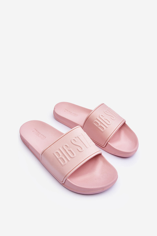 Жіночі поролонові тапочки Big Star MM274718 Рожеві