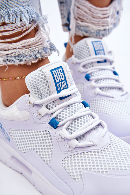 Жіноче спортивне взуття Кросівки Big Star LL274373 Білі