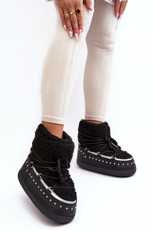 Жіночі снігові черевики з підкладкою Black Rohes