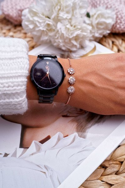 Жіночий браслет-ланцюжок Ferrin з рожевого золота