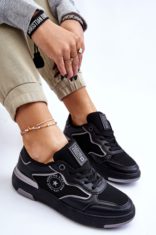 Жіноче спортивне взуття Big Star LL274443 чорно-сірий